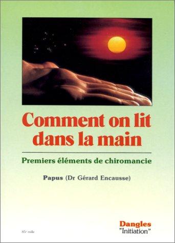 Comment on lit dans la main  (Paperback, French language, 1994, Dangles)