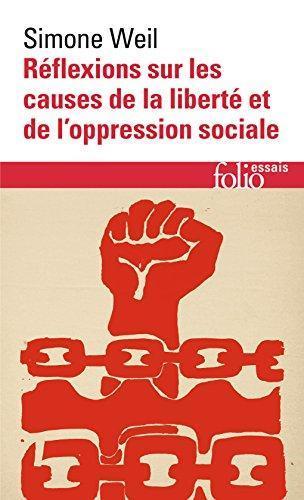 Réflexions sur les causes de la liberté et de l'oppression sociale (French language)