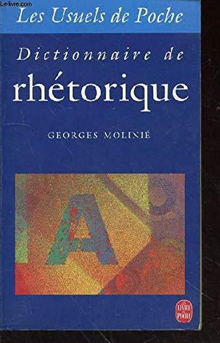 Dictionnaire de rhétorique (French language, 1992)