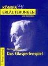 Das Glasperlenspiel. Erläuterungen und Materialien. (Paperback, 2001, Bange)