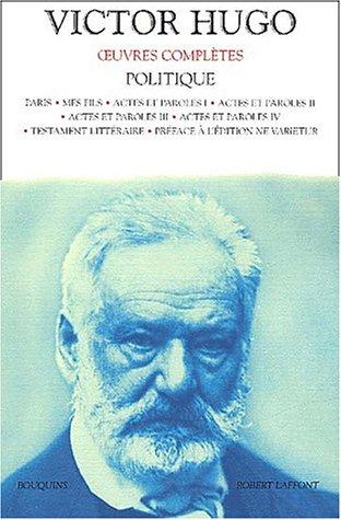 Oeuvres complètes de Victor Hugo  (Paperback, French language, 2002, Robert Laffont)