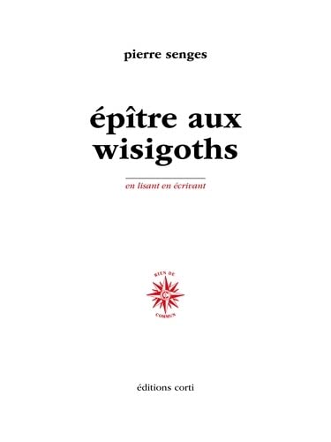 Épître aux wisigoths (Paperback, français language, 2023, CORTI)