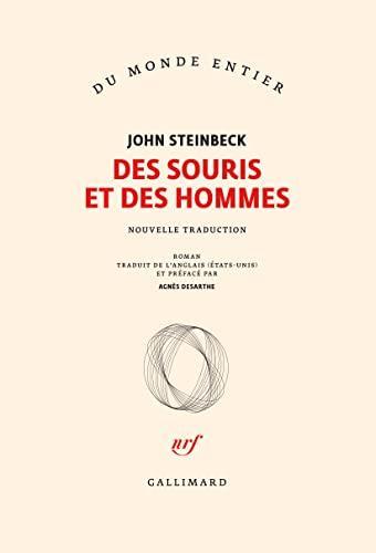 Des souris et des hommes (French language, 2022, Éditions Gallimard)