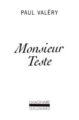 Monsieur Teste (French language)