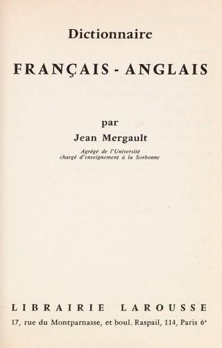 Dictionnaire français anglais (French language, 1983)