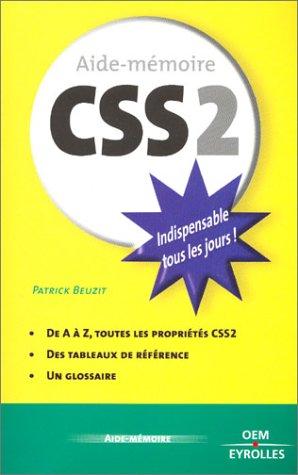 Aide-mémoire CSS2 (Paperback, 2003, Osman Eyrolles Multimédia (OEM))