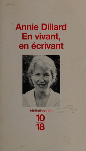 En vivant, en écrivant (French language, 1996, Christian Bourgois)