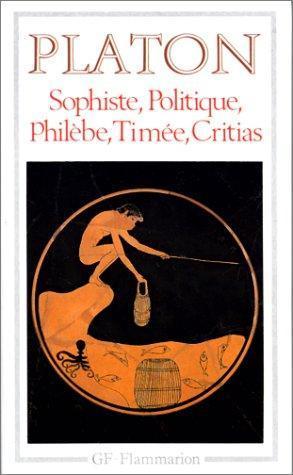 Sophiste, Politique, Philèbe, Timée, Critias (French language)