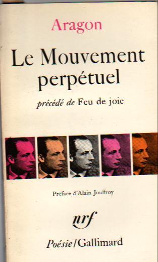 Le mouvement perpétuel (French language, 1980, NRF Gallimard)