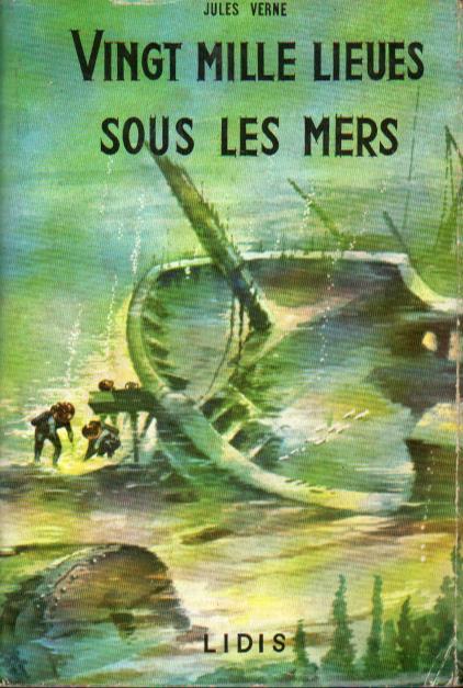 Vingt mille lieues sous les mers (French language, 1968, Éditions Lidis)