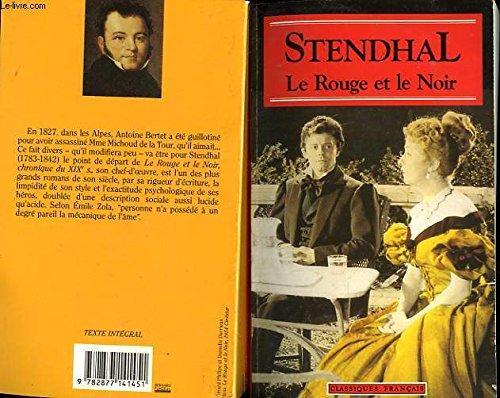 Le rouge et le noir : chronique de 1830 (French language, 1993)