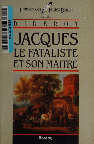 Jacques le Fataliste et son maître (French language, 1986, Bordas)