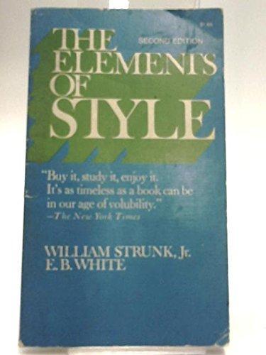 The elements of style