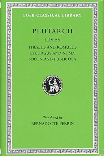 Plutarch's lives : in eleven volumes (1982)