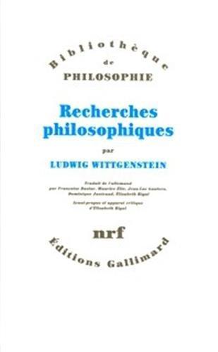 Recherches philosophiques (French language)