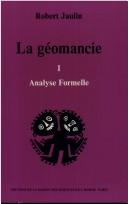 La géomancie (Hardcover, French language, 1995, Maison des sciences de l'homme)