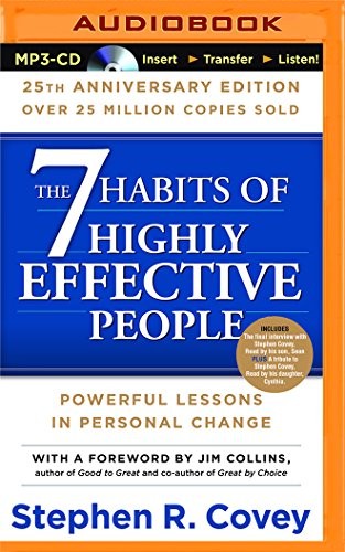 7 Habits of Highly Effective People (AudiobookFormat, 2015, Franklin Covey on Brilliance Audio)