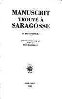 Manuscrit trouvé à Saragosse (French language, 1989, Corti)